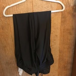 Pretty black sports pants.